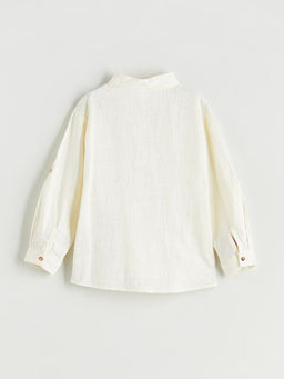 Uzun Kollu Erkek ?ocuk G?mlek