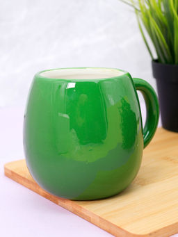 Кружка керамическая Dino, green
