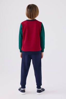 Erkek _ocuk Bordo Pijama Tak_m_ Sepette S_rpriz _ndirim - U.s. polo assn фото 4