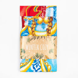 Цена за 2 шт. Набор новогодних кухонных полотенец Доляна «Волшебного Нового года» 35х60см-2 штуки, 100% хлопок