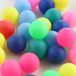 Цена за 60 шт. Шарики для кошек, 4 см (подходят для игровых комплексов), фасовка 60 шт, микс цветов - Пижон фото 2