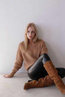 10815 Джемпер светло-коричневый - Martichelli фото 40