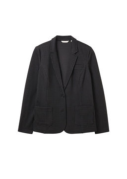 Блейзер, черно-серый - Tom tailor фото 2