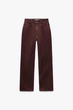 Z1975 STRAIGHT-LEG HIGH-WAIST JEANS - Zara фото 29