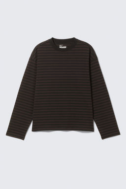 Camiseta de manga larga Loose Boxy - H&m фото 13