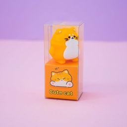 Точилка для карандашей Cute cat, orange