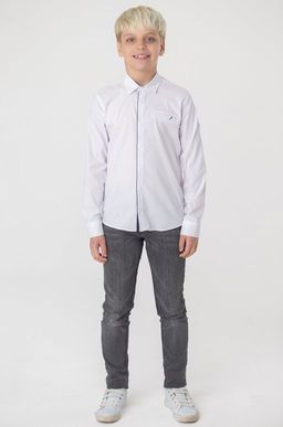 Рубашка для мальчика на кнопках Happy Fox фото 3