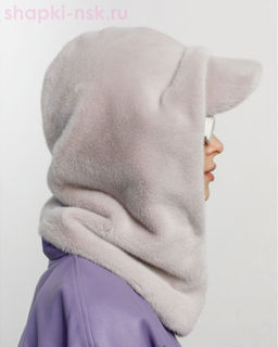 Монклер Капор женский флис экомех норка (56-58)