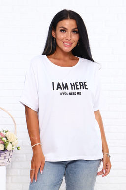 Футболка сзади удлиненная Арт. 726