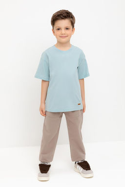 КР 400661/коричневый брюки для мал