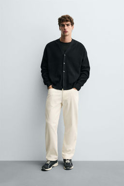 REGULAR FIT CORDUROY TROUSERS