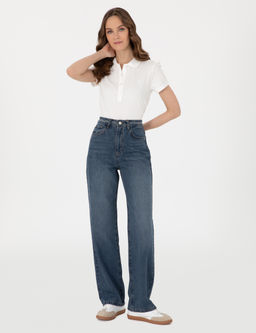 Beyaz Regular Fit Ti__rt