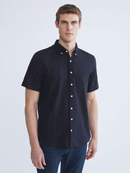 Regular Fit K?sa Kollu Erkek G?mlek