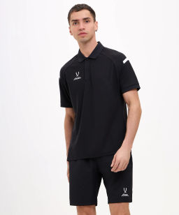 Поло JOGEL CAMP 2 Poly Polo, черный  фото 7