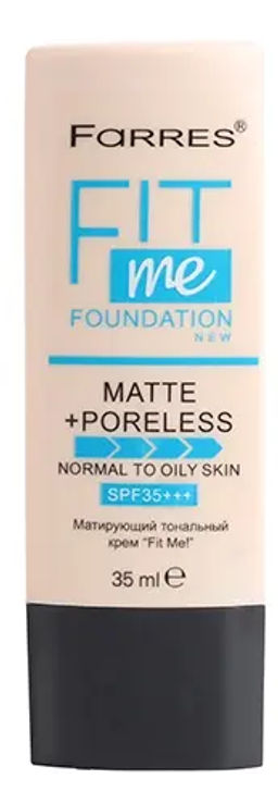 FARRES /4057-104/ Тональный крем "Fit Me" матирующий, Бежевый (*3)