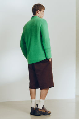 Jersey en punto de mezcla de lana Loose Fit - H&m фото 7