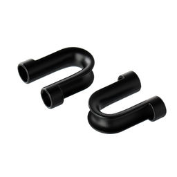 Концевик металл Gamma GB 1657 декоративные в пакете 20 шт №01 Черный