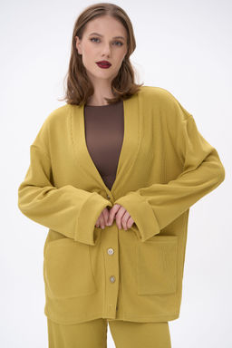 Кардиган Эмили (горчичный) - Эльза фото 5