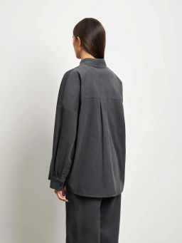 ЕМКА / Уютная рубашка из хлопкового вельвета - Emka фото 5