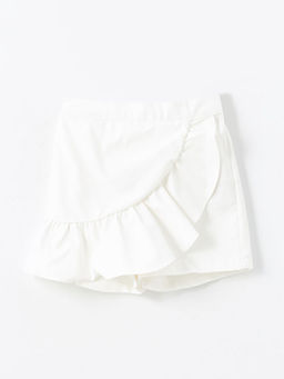 Beli Lastikli K?z ?ocuk ?ort Etek