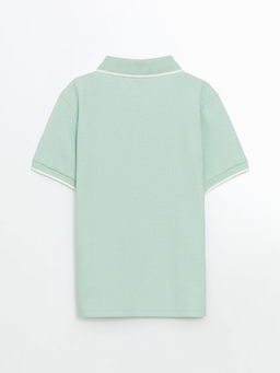 Polo Yaka Dokulu Erkek ?ocuk Ti??rt