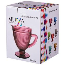 КУВШИН ГРАНАТ 1300 МЛ. / ВЫСОТА=20 СМ. СЕРИЯ MUZA COLOR (КОР=12ШТ.) - Lefard фото 2