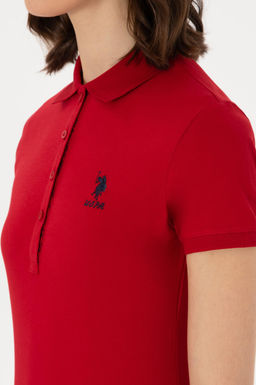 Kad_n K_rm_z_ Basic Polo Yaka Ti__rt Sepette S_rpriz _ndirim - U.s. polo assn фото 7