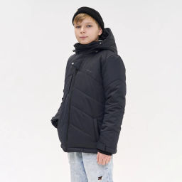 RODOS Куртка зимняя для мальчика М-315/1 Тёмно-синий