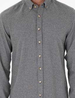 Рубашка Pierre Cardin Slim Fit серая