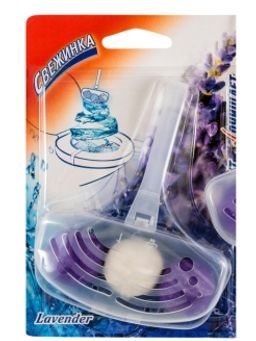 СВЕЖИНКА освежитель-подвеска WC 40гр шариковый Лаванда блистер