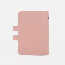 Цена за 2 шт. Визитница на кнопке, 24 карты, однотонная, розовая