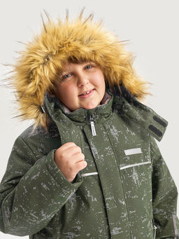 Костюм +7з5925 хаки/черный