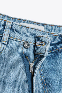 JEANS Z1975 STRAIGHT HIGH-WAIST CROSSOVER WAIST - Zara фото 11