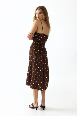 Smocked strappy dress - H&m фото 8