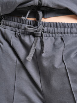 Брюки для девочки 22-7665 графит - Mini maxi фото 9