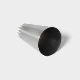 Цена за 20 шт. Насадка кондитерская Французская звезда, d=3.4 см, выход 1.7 см, нержавеющая сталь - Simaland фото 4