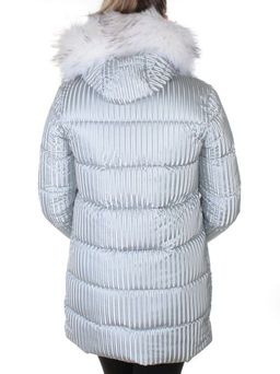 2032 GRAY Куртка зимняя облегченная женская Yixiangyuan