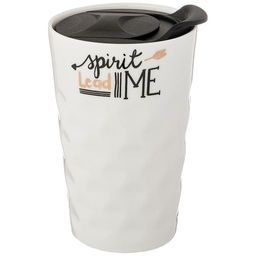 КРУЖКА С ДВОЙНЫМИ СТЕНКАМИ И ПЛАСТИКОВОЙ КРЫШКОЙ КОФЕМАНИЯ 300 МЛ - Lefard фото 2