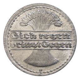 50 пфеннигов 1919 года D Германия