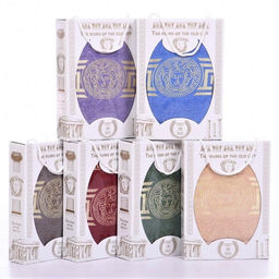 Набор махровых полотенец в коробке (50*90)