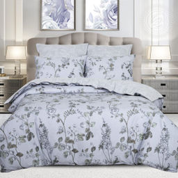 Постельное белье Ариадна (велюр) 2 сп. с Евро/Пододеяльник (молния): 1 шт. - 215*175; Простыня: 1 шт. - 240*240; Наволочка (с кантом): 2 шт. - 70*70; Наволочка (с кантом): 2 шт. - 50*70; Велюр