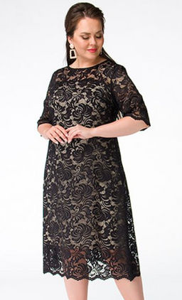 Великолепное кружевное платье А-силуэта - Ckc collections фото 5