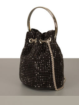 LACCOMA сумка ST164-черный стразы