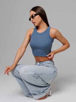 Майка женская кашкорсе индиго 2049 (17) - Lingeamo фото 8