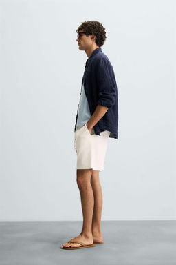 TEXTURE JOGGER BERMUDA SHORTS - Zara фото 23