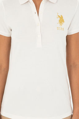 Kad_n Ekru Basic Polo Yaka Ti__rt Sepette S_rpriz _ndirim - U.s. polo assn фото 6