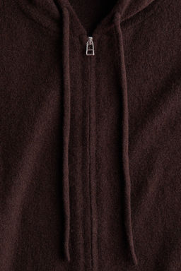 Chaqueta de punto con capucha y cremallera - H&m фото 7