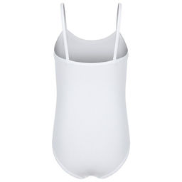Купальник гимнастический Grace Dance, на тонких бретелях, р. 38, цвет белый  фото 10