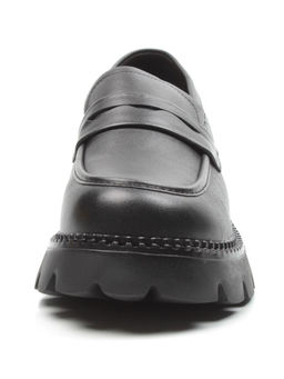 03-5938 BLACK Лоферы женские (натуральная кожа)