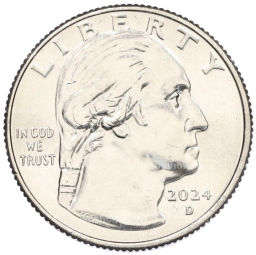 Монета 1/4 доллара (25 центов) 2024 года D США Американские женщины Селия Крус